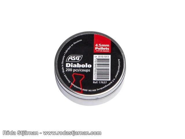 ASG Pellets 4.5mm 200 pcs for airguns pellets