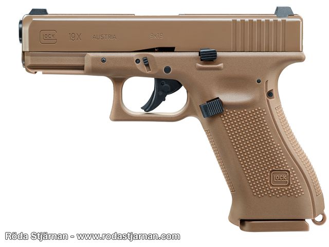 Glock 19X FDE CO2 4.5mm Blowback