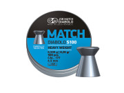 JSB Blue Match Diabolo S100 för luftgevär 4,50 mm – 0,535 g