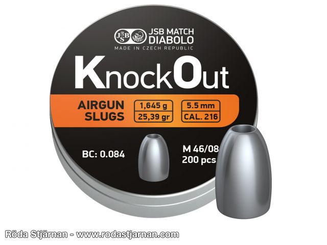 JSB KO Slugs 5.50mm