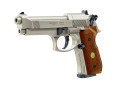 Umarex Beretta M92 FS Silver Wood Grip CO2 4.5mm Pellet air pistols