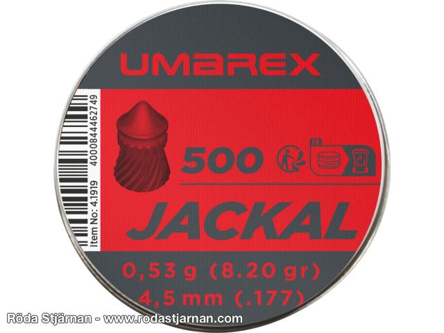 Umarex Jackal diabolo pellets 4.5 mm 0.53 g 500 pcs pellets
