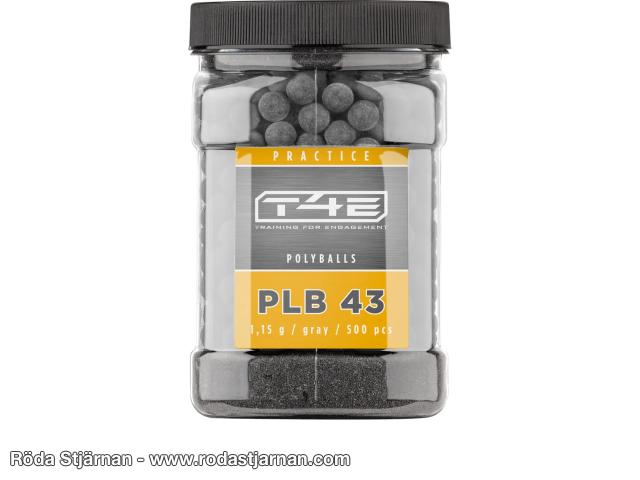 Umarex T4E Practise PLB 43 Polyballs .43 1.15g 500-Pack pellets