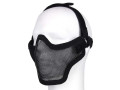 101INC Airsoftmask i metall svart