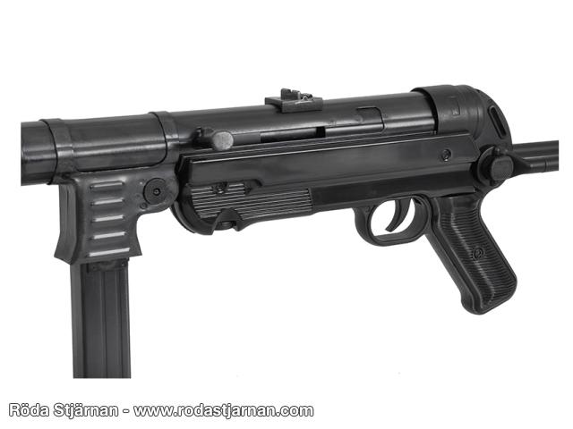 AGM MP40 WW2 SMG oxiderad/svart airsoftgevär