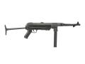 AGM MP40 WW2 SMG oxiderad/svart airsoftgevär
