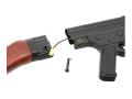 AGM StG 44 Sturmgewehr oxiderad med träkolv airsoftgevär