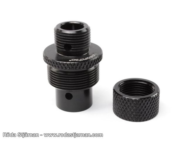 AirsoftPro Adapter Lyddemper MB03, 07, 08, 09, 10, 12, 4402, 4411 lyddemper og munning