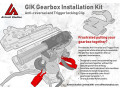 Airtech Studios installasjonssett for girkasse tilbehør og mek