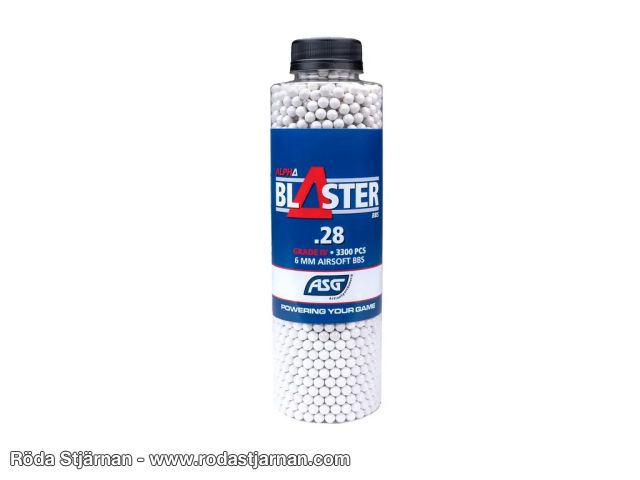Alpha Blaster BBs 0,28 g 3300 st 6 mm airsoftkulor airsoftkulor