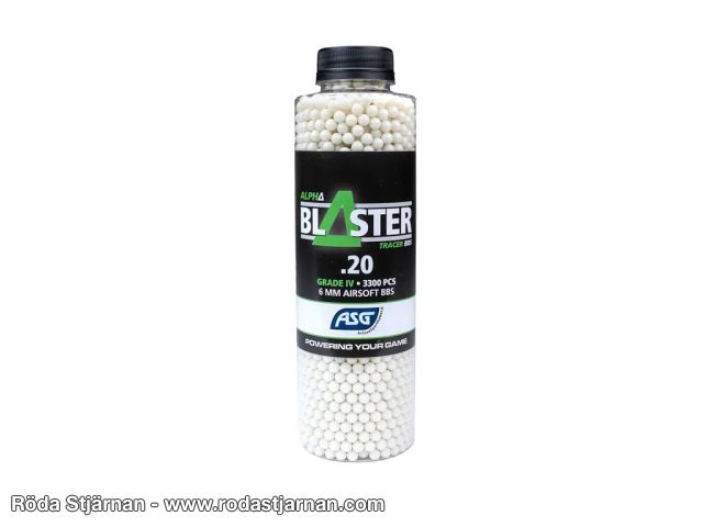 Alpha Blaster Tracer 0.20g green 3300 pcs airsoft BBs bbs