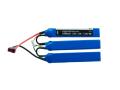 ASG 9.9V Li-Fe 1400 mAh 20C 3-sticks airsoftbatteri deanskontakt batterier og kontakter