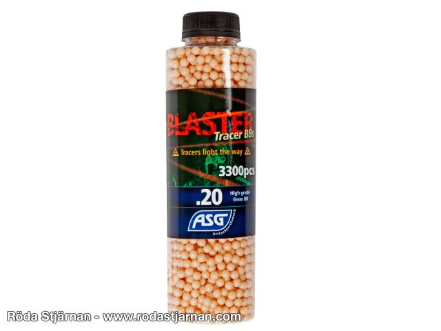 Blaster Tracer 3300 st 0.20g Röda