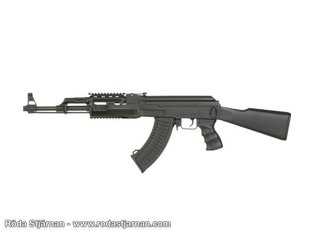 CYMA 520 Gen 2 taktiskt AK47 airsoftgevär med rails airsoftgevär