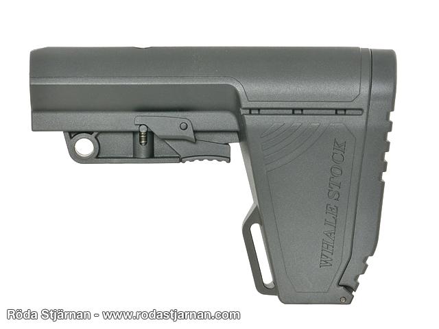CYMA Whale adjustable stock for M4/AR-15 black external parts