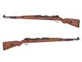 Double Bell Kar98 with wooden stock airsoft rifles