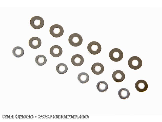 Element Shim Sett 0,2mm 0,3mm 0,5mm innvendige deler