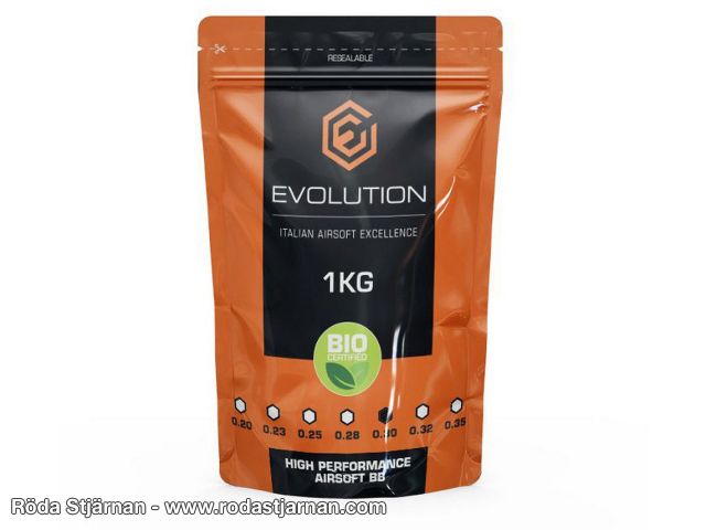 Evolution 0.30g High Performance Airsoftkuler Bio 1kg bb kuler
