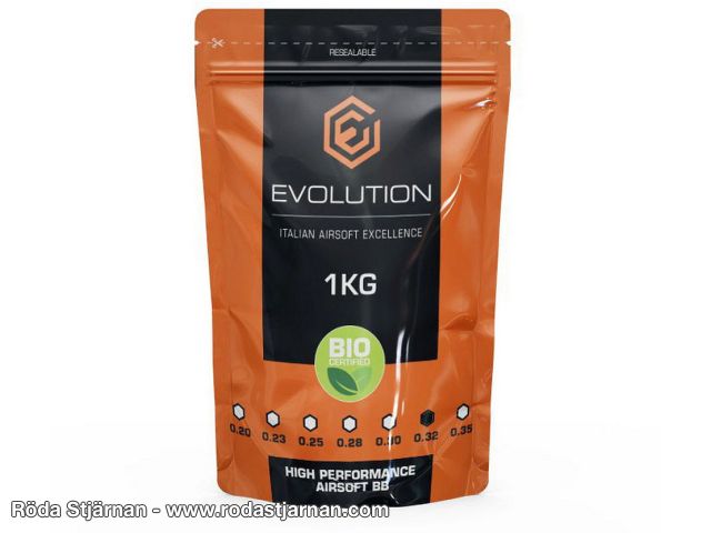 Evolution 0.32g High Performance Airsoft BBs Bio 1kg bbs