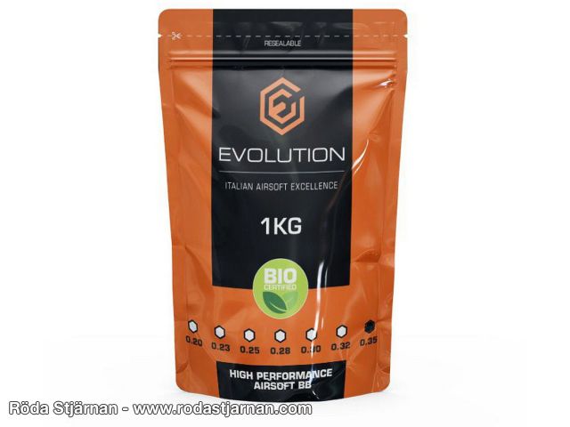 Evolution 0.35g High Performance Airsoftkuler Bio 1kg bb kuler