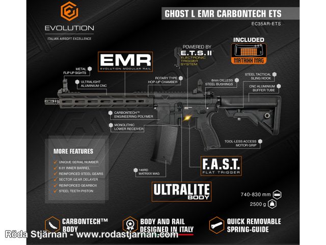 Buy Evolution Ghost L EMR Carbontech ETS II