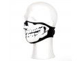 Face Mask Neoprene Skull Black