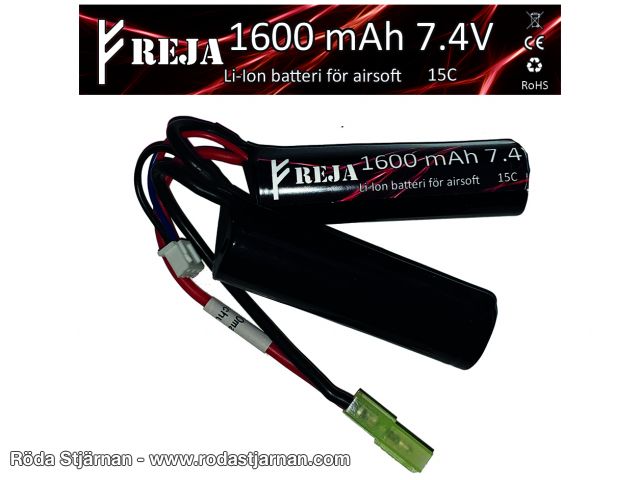 Freja Li-ion 7.4V 1600mAh Nunchuck