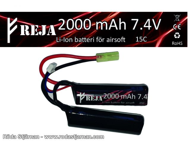 Freja Li-ion 7.4V 2000mAh Nunchuck