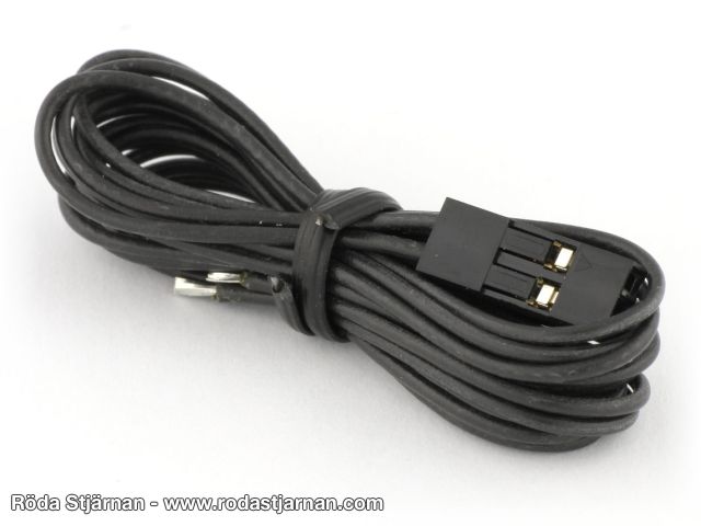 Gatesignalkabel dobbel leder batterier og kontakter