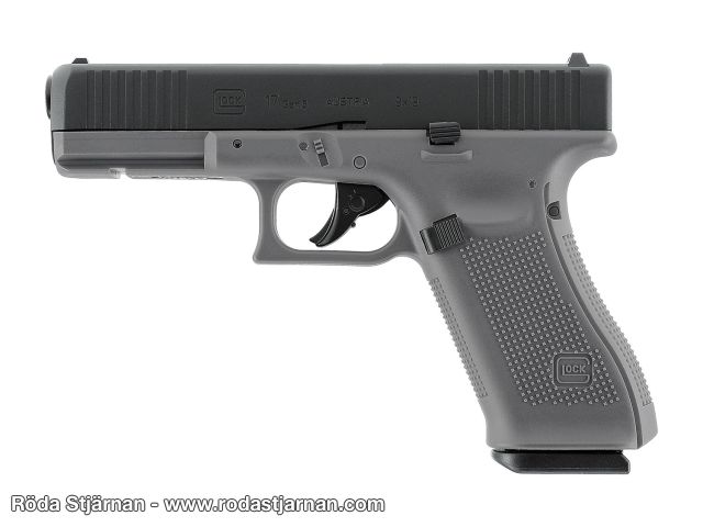 Glock 17 Gen5 MOS GBB CO2 Tungsten Grå airsoft pistoler