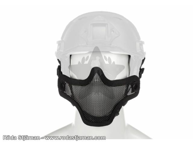 Invader Gear FAST Helmet Nätmask Svart