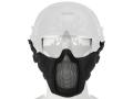 Invader Gear Mk.II FAST Helmet Mesh Mask Black eye and face protection