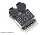 LiPo LiFe Li-Ion Voltage indicator and Warning