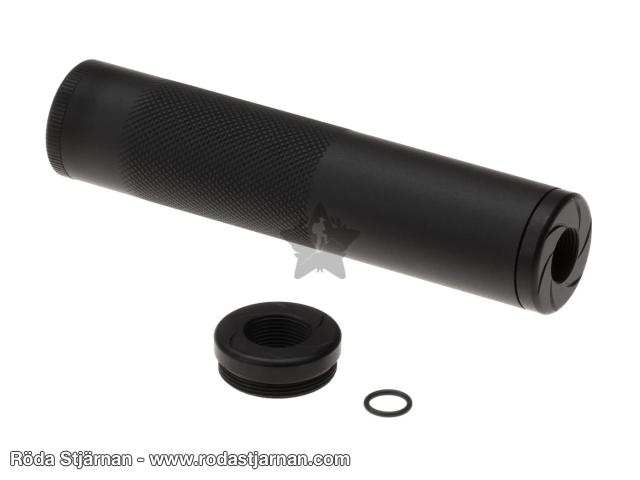Maple Leaf 175 mm CCW/CW 14mm & CW 16mm silencer black for airsoft BBs silencers and muzzle