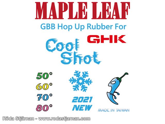 Maple Leaf Cool Shot Silicon 60 GHK interna delar