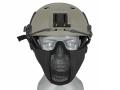 Mesh Mask FAST Helmet Black eye and face protection