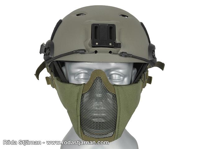 Mesh Mask FAST Helmet OD eye and face protection