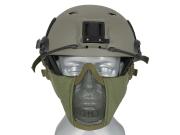 Mesh Mask FAST Helmet OD