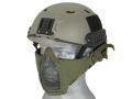 Mesh Mask FAST Helmet OD eye and face protection
