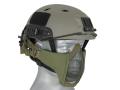 Mesh Mask FAST Helmet OD eye and face protection