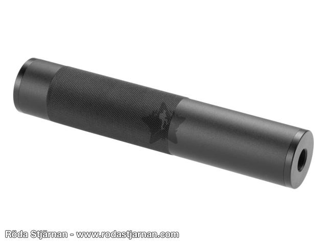 Pirate Arms ljuddämpare 195x35mm svart för airsoft ljuddämpare och mynning