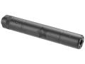 Pirate Arms silencer black for airsoft V5 195x30mm silencers and muzzle
