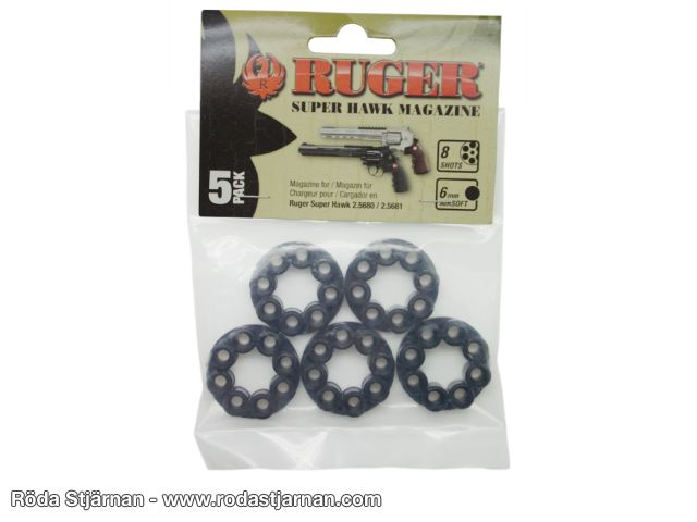 Ruger SuperHawk CO2 Magasin 5-pack