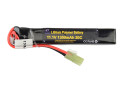 SP LiPo 11,1V 1300 mAh 20/40C stangbufferrør batterier og kontakter