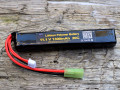 SP LiPo 11,1V 1300 mAh 20/40C stangbufferrør batterier og kontakter