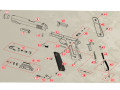 Spare parts SRC 1911 GBB internal parts