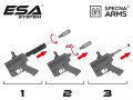 Specna Arms FLEX SA-F20 ETU med LiPo batteri og lader airsoft rifle