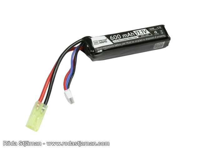 Specna Arms LiPo 11.1V 600mAh PDW