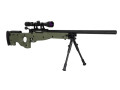 Specna Arms SA-S11 med sikte og bipod Grønn airsoft rifle