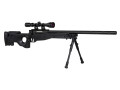 Specna Arms SA-S11 med sikte og bipod Svart airsoft rifle